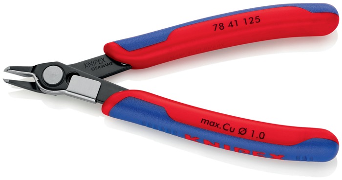 Knipex Elektronik-Seitenschneider Super-Knips® 78 41 125 Länge 125 mm Form 4 ohne Facette brüniert