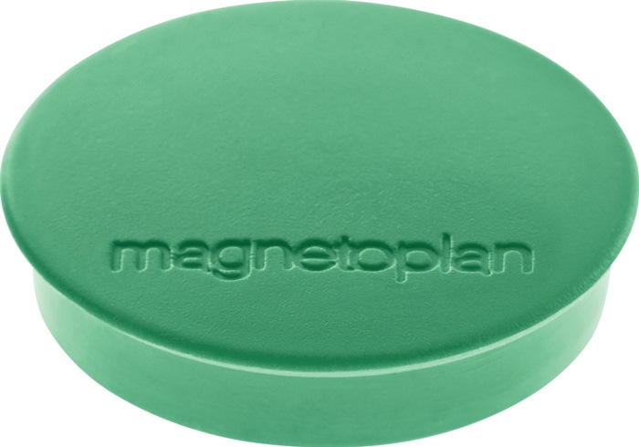 MAGNETOPLAN Magnet Basic Ø 30 mm grün 10 Stück