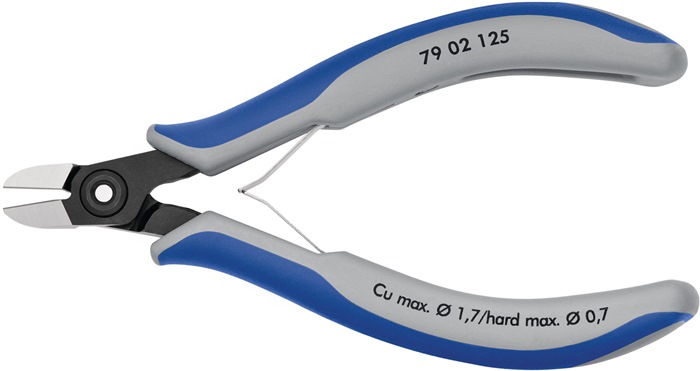 Knipex Präzisions-Elektronik-Seitenschneider 79 52 125 Länge 125 mm Form 5 Facette ja, sehr klein poliert