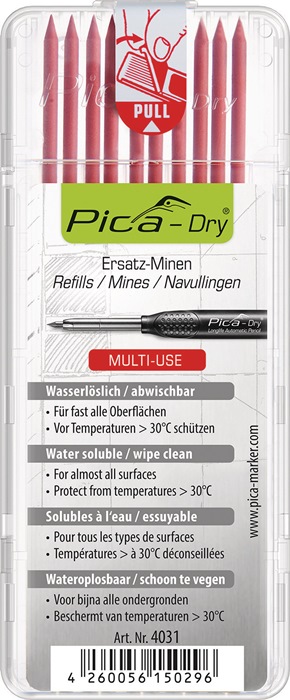 PICA Minenset Pica-Dry 10x rot feucht abwischbar