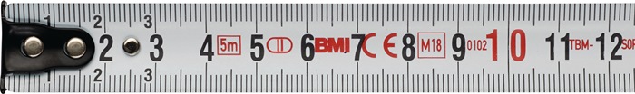 BMI Taschenrollbandmaß twoComp Länge 3 m Breite 16 mm mm/cm EG II ABS mit Magnet
