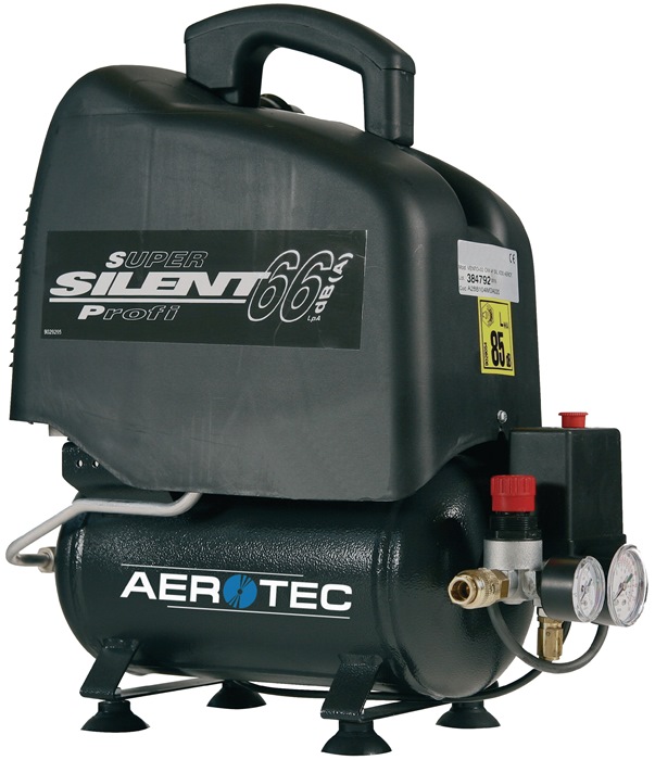 AEROTEC Kompressor Aerotec Vento Silent 6 110 l/min 8 bar 0,7 kW 230 V50 Hz 6 l