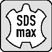 BOSCH Flachmeißel SDS-max Länge 280 mm Schneidenbreite 25 mm SDS-Max