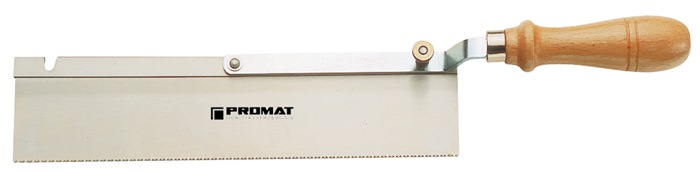 PROMAT Feinsäge  Blatt-L250xB60mm  Spezialstahl gekröpft verstellbar