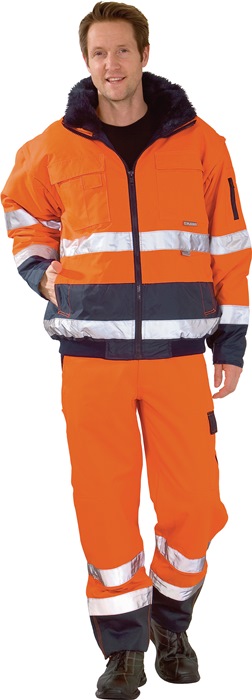 PLANAM Warnschutz-Comfortjacke  Größe XXL orange/marine