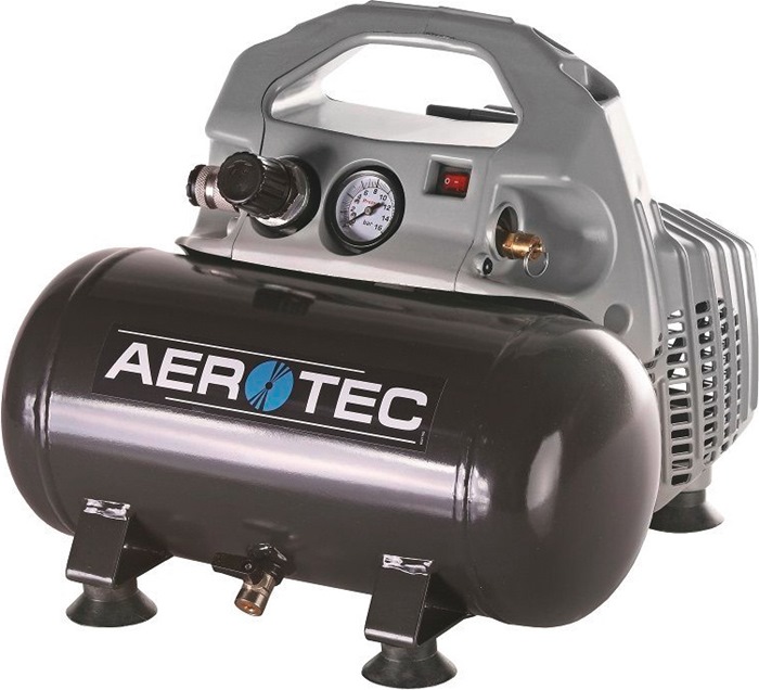 AEROTEC Kompressor Aerotec Airliner Silent 70 l/min 8 bar 0,3 kW 230 V50 Hz 6 l