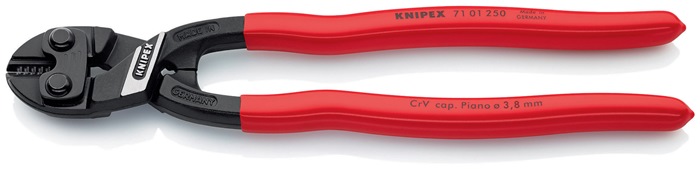 Knipex Kompaktbolzenschneider CoBolt® 71 01 250 Länge 250 mm Kunststoffüberzug gerade 3,8 mm ohne Aussparung