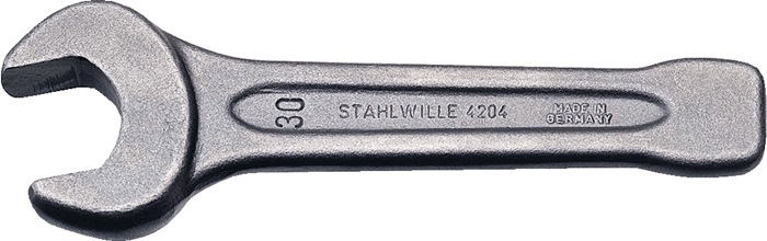 STAHLWILLE Schlagmaulschlüssel 4204 Schlüsselweite 60 mm Länge 320 mm Chrom-Alloy-Stahl