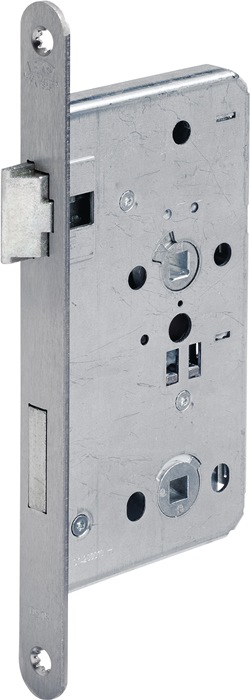 BKS Zimmertür-Einsteckschloss 0515 BAD 20/ 55/78/8 mm DIN rechts Edelstahl abgerundet Klasse 3 Zinkdruckgruss