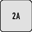 PROMAT Schneideisen Form B UNC 1/4" x 20 HSS 2A