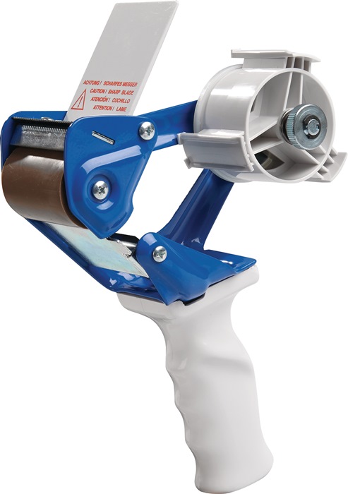 Handabroller Profi K20B Metall blau/weiß für Bandbreite 50 mm