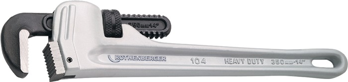 ROTHENBERGER Einhandrohrzange ALUDUR Gesamtlänge 450 mm Spannweite 73 mm für Rohre 2 1/2"