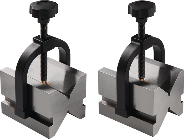 PROMAT Doppelprismenpaar für 5-30 mm rostfreier Stahl L50xB40xH40mm Toleranz ± 0,004 mm
