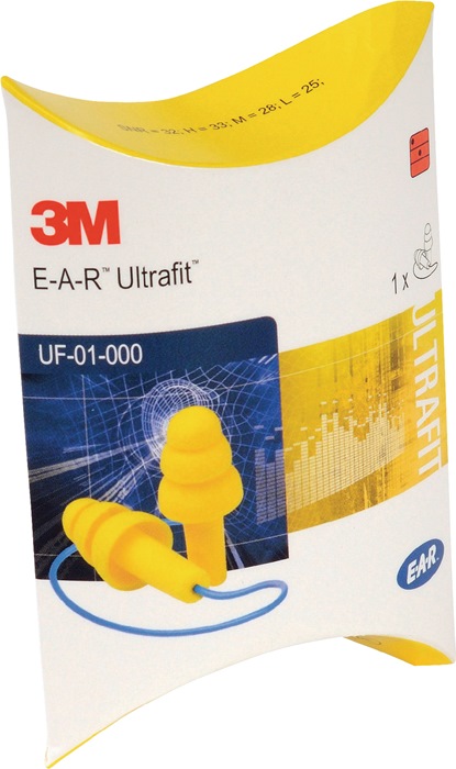 3M Gehörschutzstöpsel E-A-R™ ULTRAFIT™ EN 352-2 SNR 32 dB 50 Paar / Karton