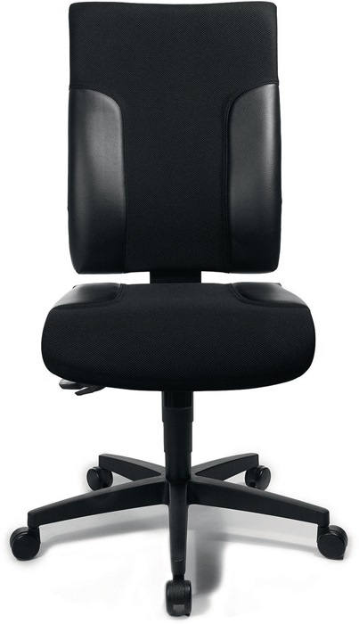 TOPSTAR Bürodrehstuhl  mit Synchrontechnik schwarz/schwarz 420-540 mm ohne Armlehnen Tragfähigkeit 110 kg