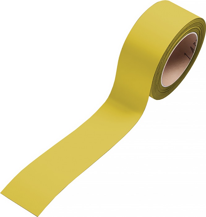 EICHNER Magnetband  Bandbreite 50 mm Bandlänge 10 m gelb