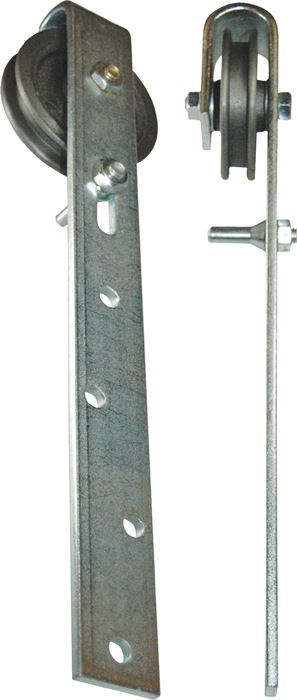 HEINRICH BETZ & SÖHNE Schiebetorrolle mit Bügel 75 mm Stahl verzinkt 35 kg 9/11 mm