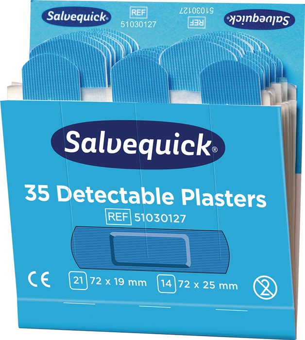 SALVEQUICK Pflasterstrips Salvequick detectable