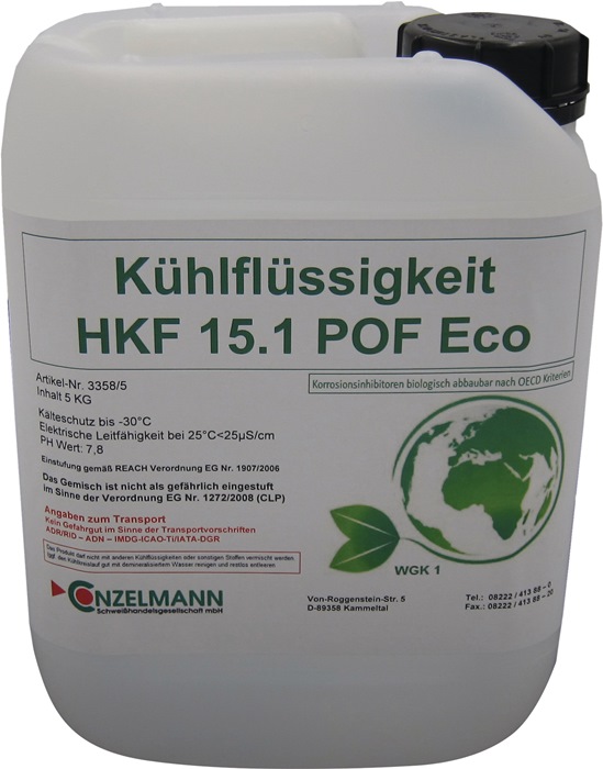 CONZELMANN Kühlmittel HKF 15.1 POF ECO 25 kg Kanister Frostschutz bis -15°C