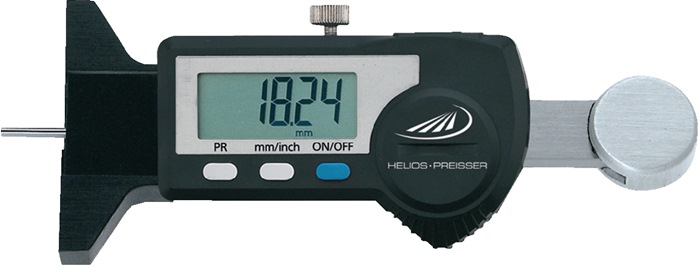 HELIOS PREISSER Kleintiefenmessschieber DIGI-MET® IP67 25 mm
