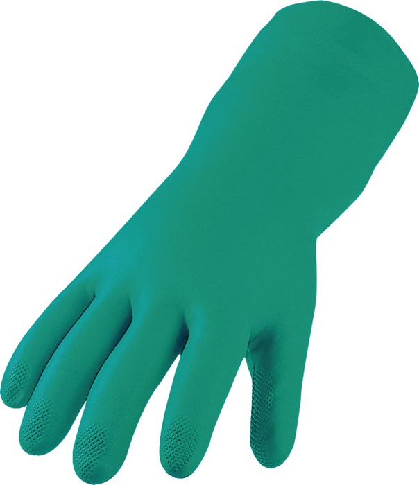 ASATEX Chemikalienschutzhandschuh Größe 9 grün PSA-Kategorie III 12 Paar