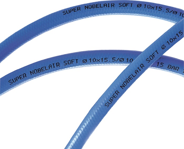 TRICOFLEX Druckluftschlauch Super Nobelair® Soft Innen 9 mm Außen 14,5 mm Länge 50 m blau