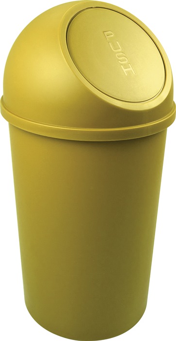 HELIT Abfallbehälter  H615xØ312mm 25 l gelb