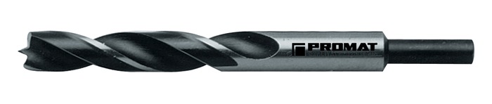 PROMAT Maschinenholzspiralbohrer  Ø 8,0 mm Gesamtlänge 117 mm CV-Stahl