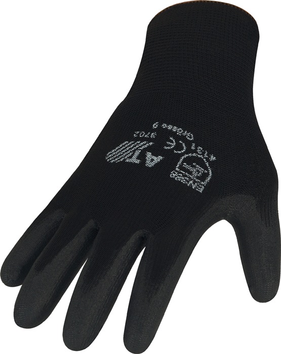 ASATEX Handschuh Größe 10 schwarz PSA-Kategorie II 12 Paar
