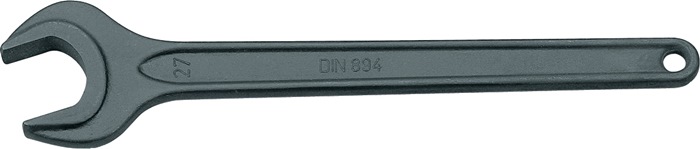 GEDORE Einmaulschlüssel 894 Schlüsselweite 41 mm Länge 344 mm stahlgrau mit Aufhängeloch