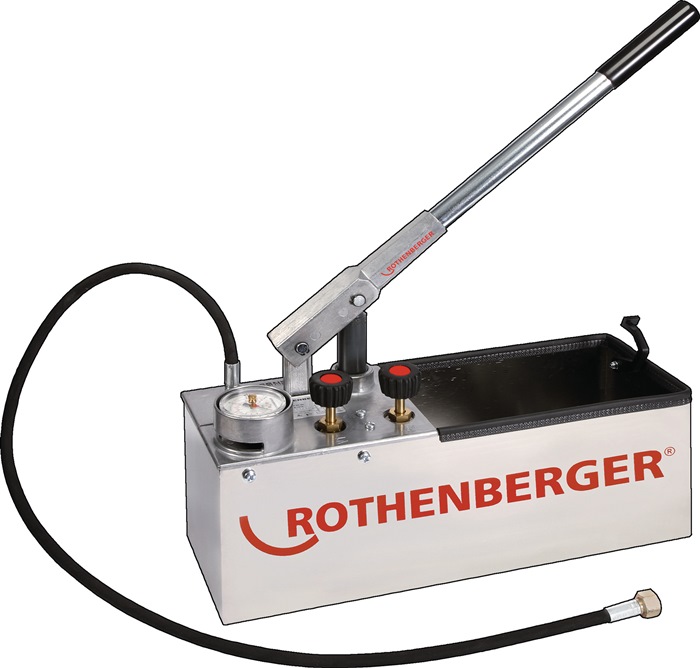 ROTHENBERGER Prüfpumpe RP 50 0 - 60 bar R 1/2" Saugvolumen pro Hub ca. 45 ml