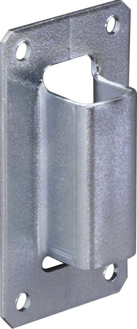 DENI Stangenschlaufe  passend für Treibriegelstange 16 mm Stahl hell verzinkt