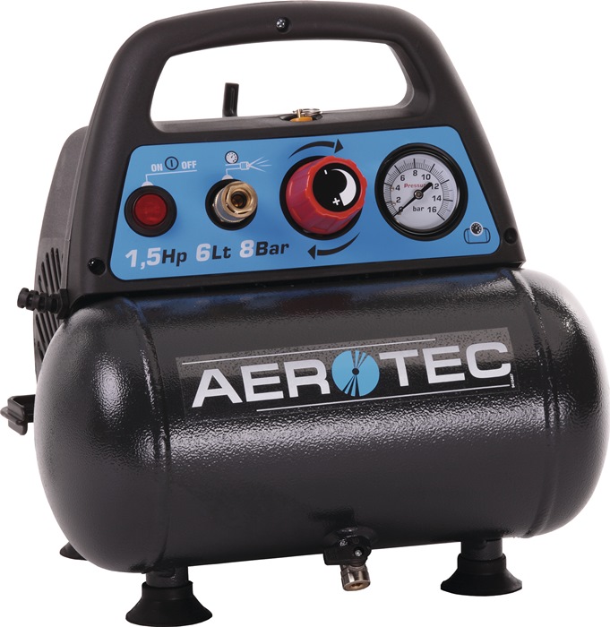 AEROTEC Kompressor Aerotec Airliner 6 200 l/min 8 bar 1,1 kW 230 / 50 V / Hz 6 l