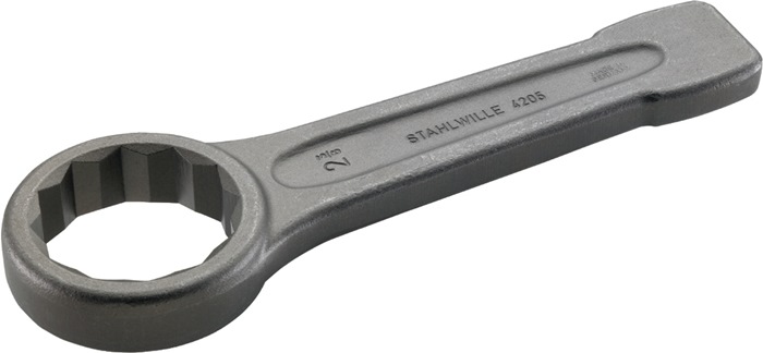 STAHLWILLE Schlagringschlüssel 4205 Schlüsselweite 32 mm Länge 195 mm Spezialstahl