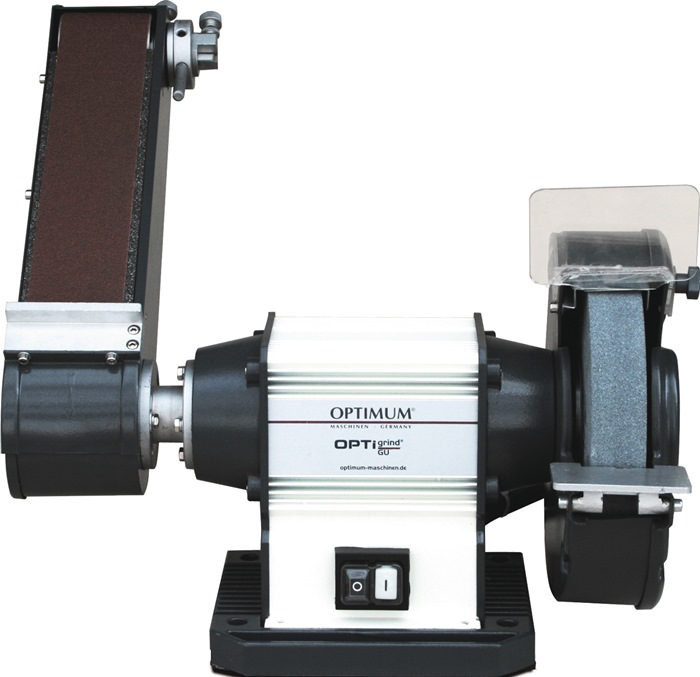 OPTI-GRIND Kombibandschleifmaschine GU 20 S 75 x 762 mm 200 x 30 x 32 mm 600 W 2850 min-¹