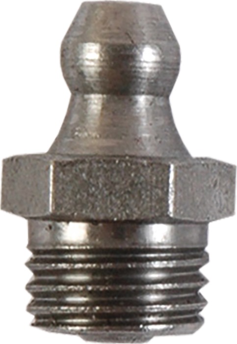 SAMOA HALLBAUER Kegelschmiernippel H1 DIN71412 M10 x 1 mm Edelstahl SW 11 mm 6-kant 25 Stück