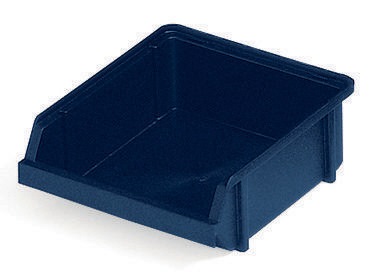 RAACO Sichtbox Sichtbox 2-80 B.125xT.133xH.50mm dkl.-blau a.PP für Art.Nr.795604,795745,795684