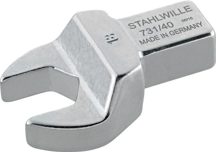 STAHLWILLE Mauleinsteckwerkzeug 731/4" 21 Schlüsselweite 21 mm 14 x 18 mm Chrom-Alloy-Stahl