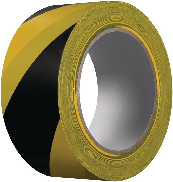 KIP Warnband Extra 339 PVC schwarz/gelb Länge 33 m Breite 50 mm