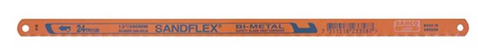 BAHCO Metallsägeblatt Sandflex® Länge 300 mm Zähne per Zoll 18 1-seitig Bimetall 100 Stück