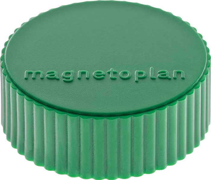 MAGNETOPLAN Magnet Super Ø 34 mm grün 10 Stück