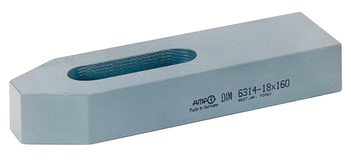 AMF Spanneisen DIN 6314 für T-Nut 42 + 48 mm Länge 400 mm