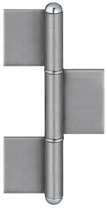 SIMONSWERK Konstruktionsband KO 8 Bandlänge 220 mm Lappenbreite 50 mm Stahl blank Stift-Ø 14 mm 6 Stück