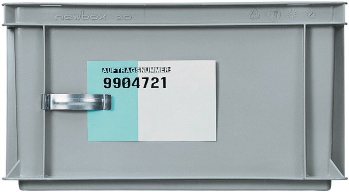 LOCKWEILER Zettelklammer  verzinkt passend für Transportstapelkasten