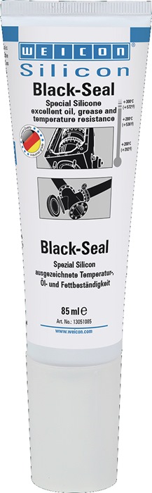 WEICON Spezialsilikon Black-Seal schwarz 85 ml 12 Tuben