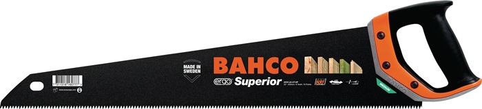 BAHCO Handsäge ERGO Superior Blattlänge 550 mm 9/10 XT-Zahnung