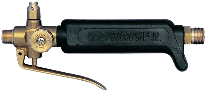 KAYSER Propanbrennerhandgriff  Federhebel M14 x 1 mm 1,5 - 4 bar