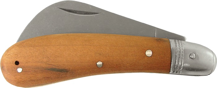 WÜSTHOF Band-/Gipsmesser  Länge 205 mm Klingenlänge 80 mm Klingenform gebogen Holzheft