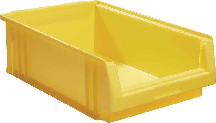 LA-KA-PE Sichtlagerkasten PLK L500xB315xH150mm PP gelb 10 Stück