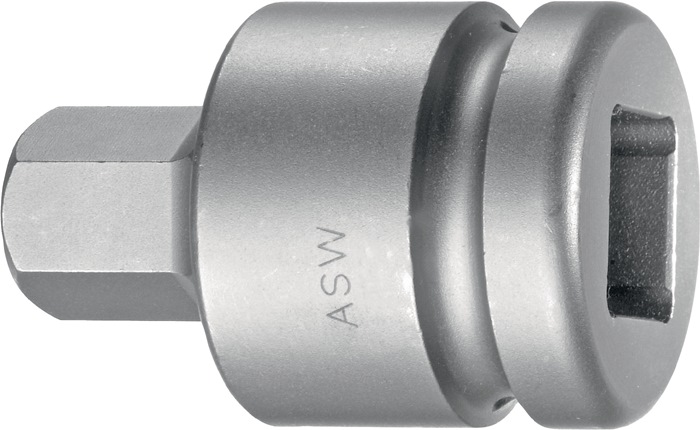 ASW Kraftschraubersteckschlüsseleinsatz 745 3/4" Innensechskant Schlüsselweite 24 mm Länge 62 mm